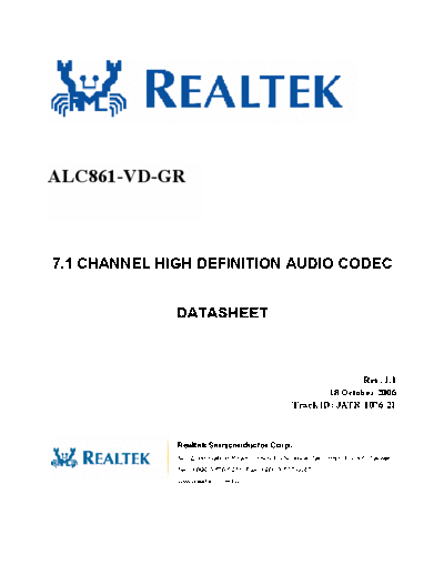 ALC861-VD-GR_DataSheet_1.1