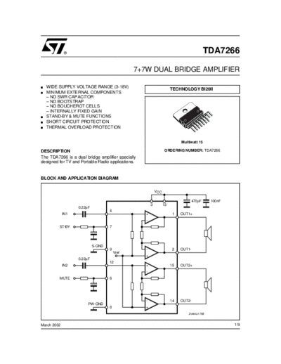 TDA7266