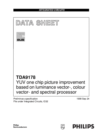 TDA9178 datasheet