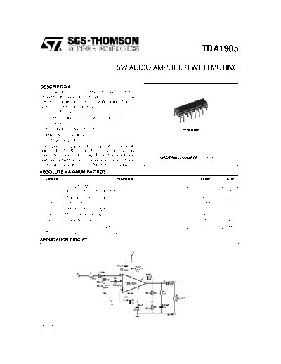 TDA1905