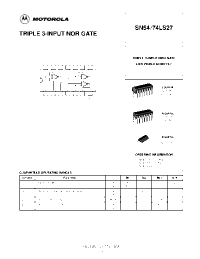 74ls27