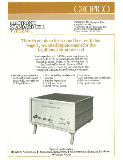 Marketing flyer