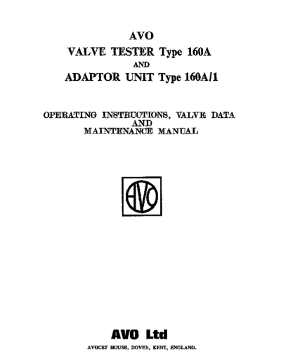 AVO_CT160A