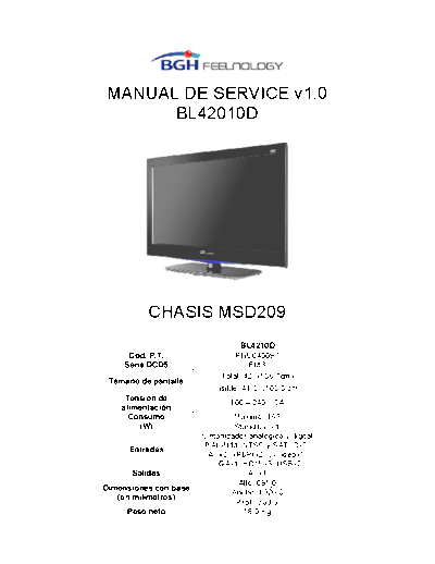 BGH_BL4010D_BL4210D.Chassis_MSD209_Ver.1.0