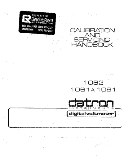 DATRON_1061_1061A_1062_DIGITAL_VOLTMETER_Calibration_and_Service_Manual c20051223 [54]