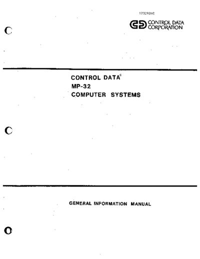 17329200A_MP-32_General_Information_Manual_Mar77