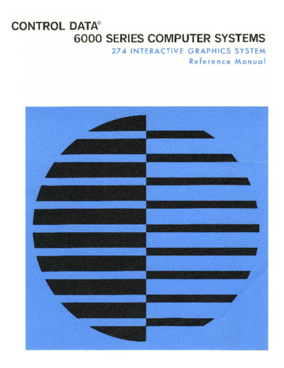 17303600D_274_Interactive_Graphics_System_Reference_Oct71