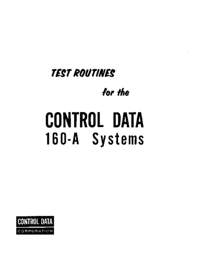 60020800B_160-A_Test_Routines_Oct63