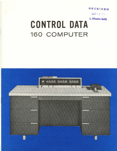 CDC_160_Brochure_Aug61