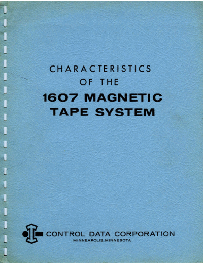 041a_Characteristics_of_the_1607_Magnetic_Tape_System