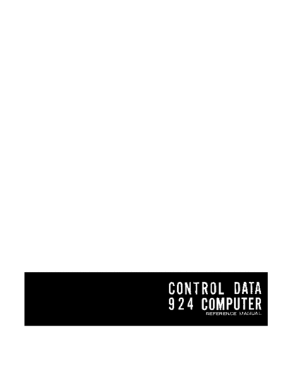 168C_CDC_924_Reference_Manual_Mar63