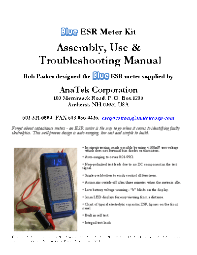 Blue ESR