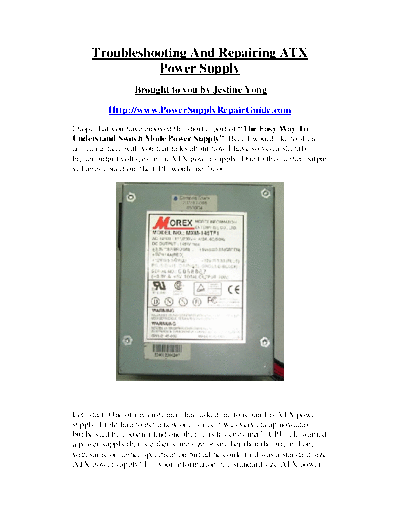 atxpowersupplyrepair