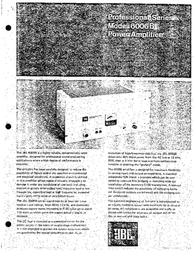 JBL-6006B-Schematic