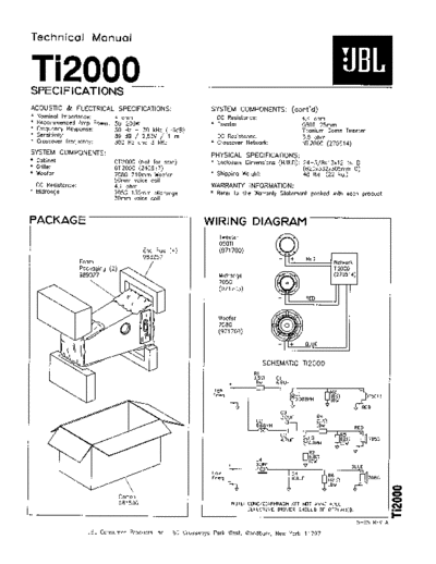 JBL-TI-2000-Service-Manual