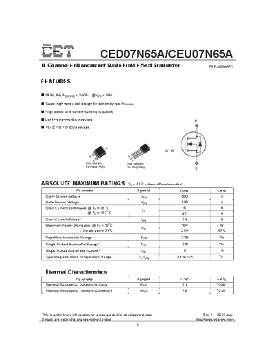 ceu07n65a_ced07n65a