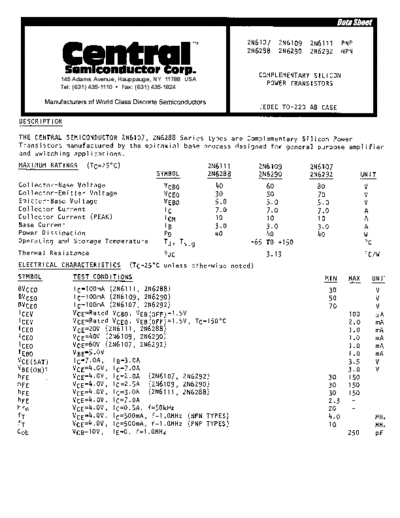 2n6107_2n6109_2n6111_2n6288_2n6290_2n6292