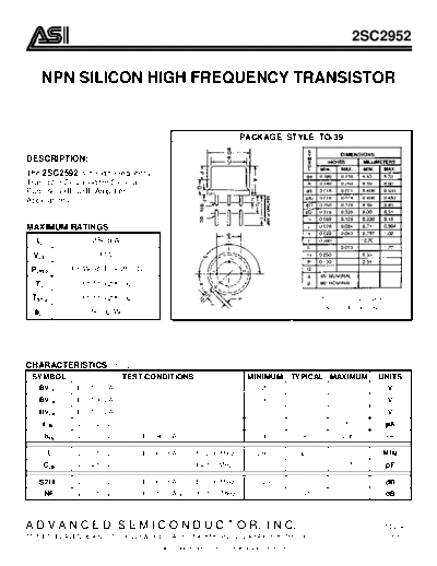 2sc2952