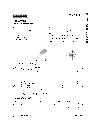fda70n20