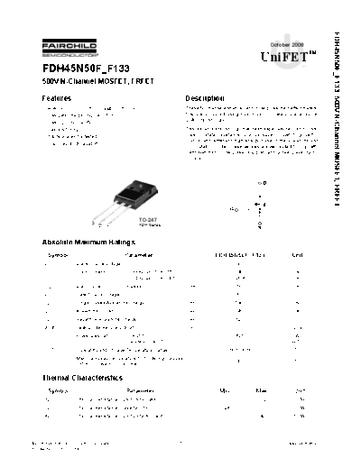 fdh45n50f