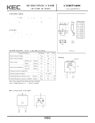 kmb035n40dc