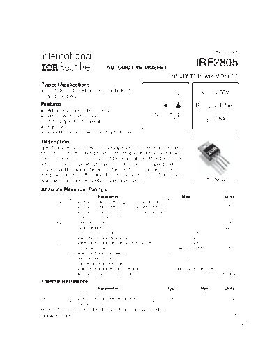 irf2805