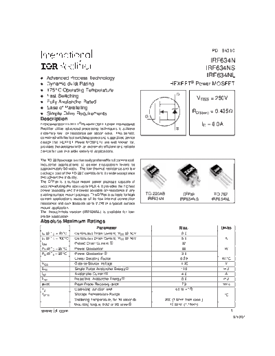 irf634n
