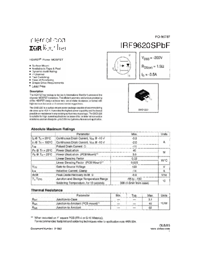 irf9620spbf