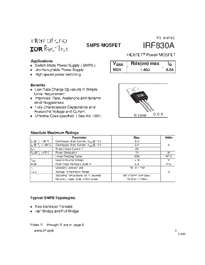 irf830a