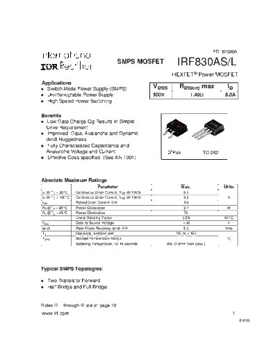 irf830as