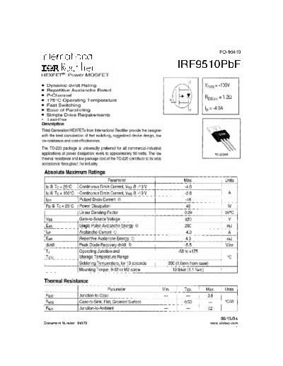 irf9510pbf