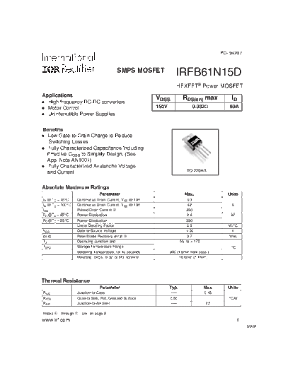 irfb61n15d