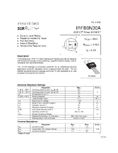 irfb9n30a