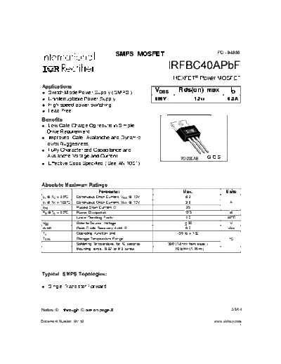 irfbc40a