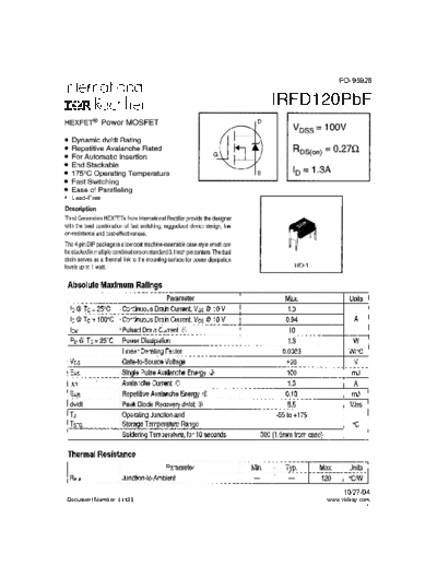 irfd120pbf