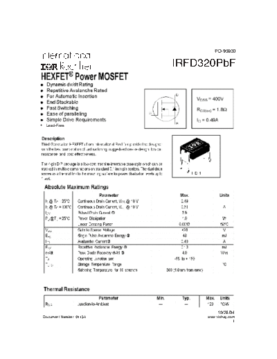 irfd320pbf