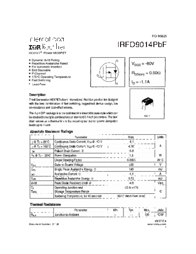 irfd9014pbf
