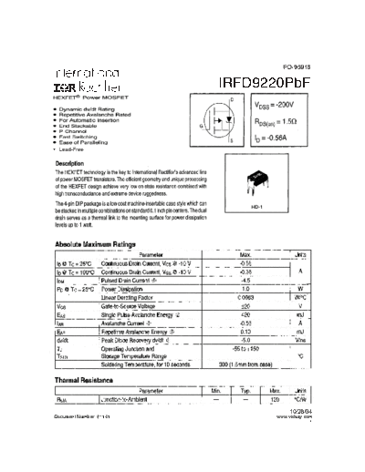 irfd9220pbf