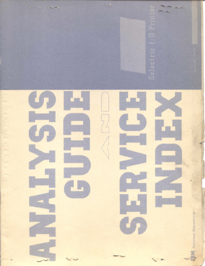 229-3114-0_Selectric_IO_Printer_Analysis_Guide_and_Service_Index