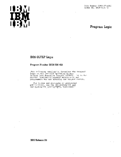 GY24-5154-2_DOS_OLTEP_Rel_26_PLM_Sep71