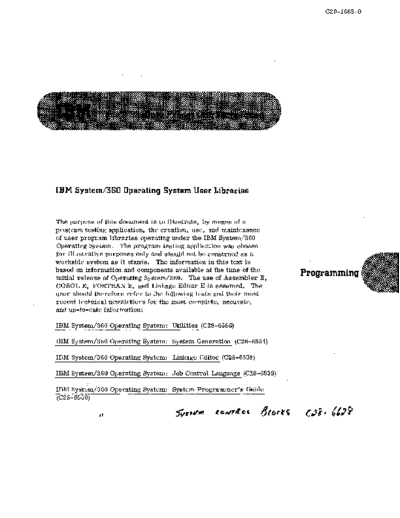 C20-1663-0_System_360_Operating_System_User_Libraries_Feb67