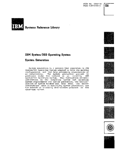 C28-6554-1_System_Generation_Oct66