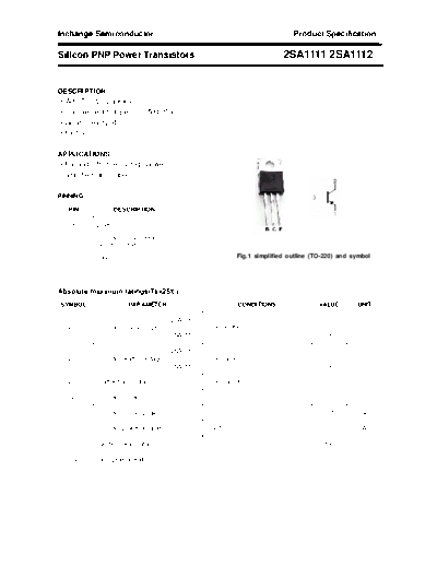 2sa1111_2sa1112