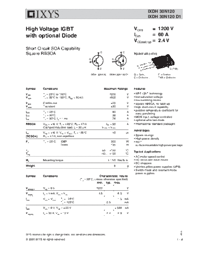 ixdh30n120