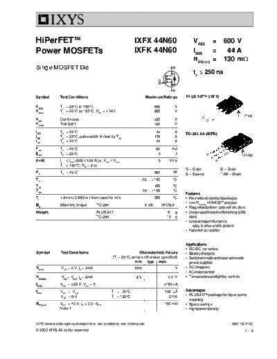 ixfx44n60_ixfk44n60