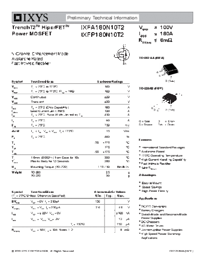 ixfa180n10t2_ixfp180n10t2