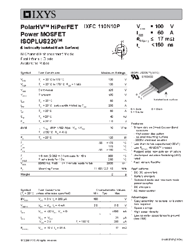 ixfc110n10p