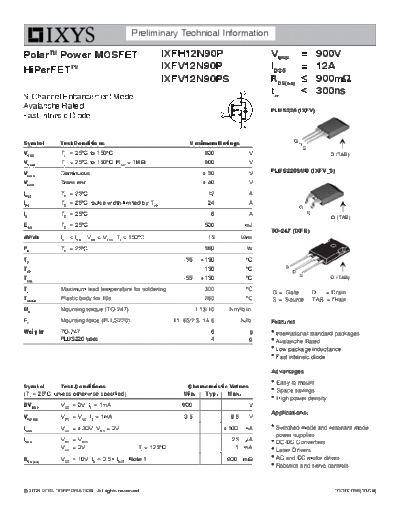 ixfh12n90p_ixfv12n90p-s