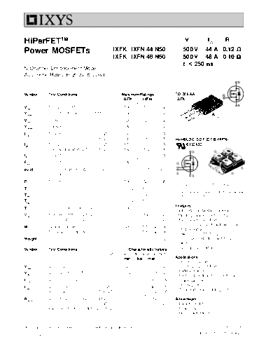 ixfk44n50_ixfn44n50_ixfk48n50_ixfn48n50