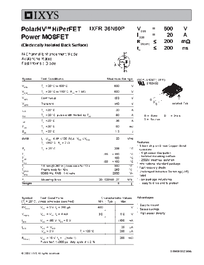 ixfr36n60p